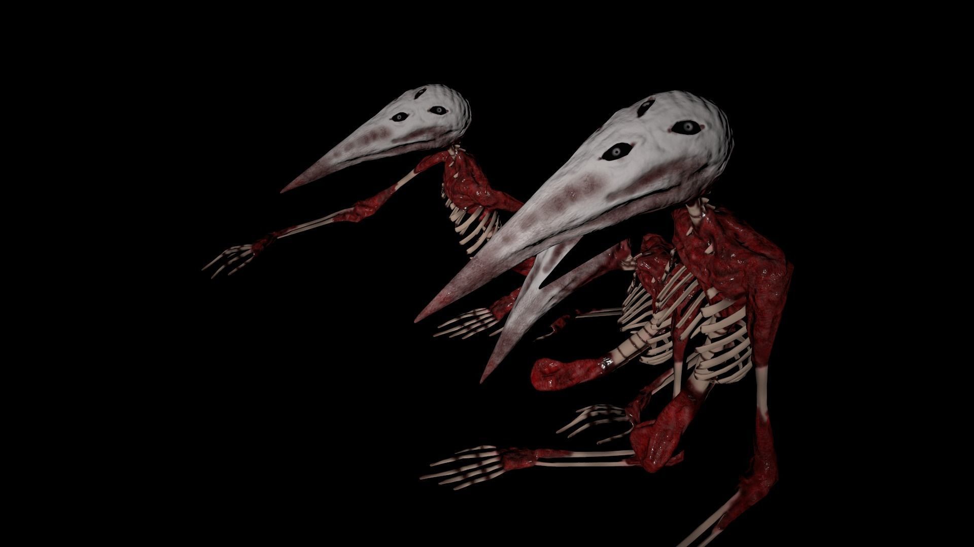 God of roadkill-Trevor Henderson  Low-poly 3D model_42