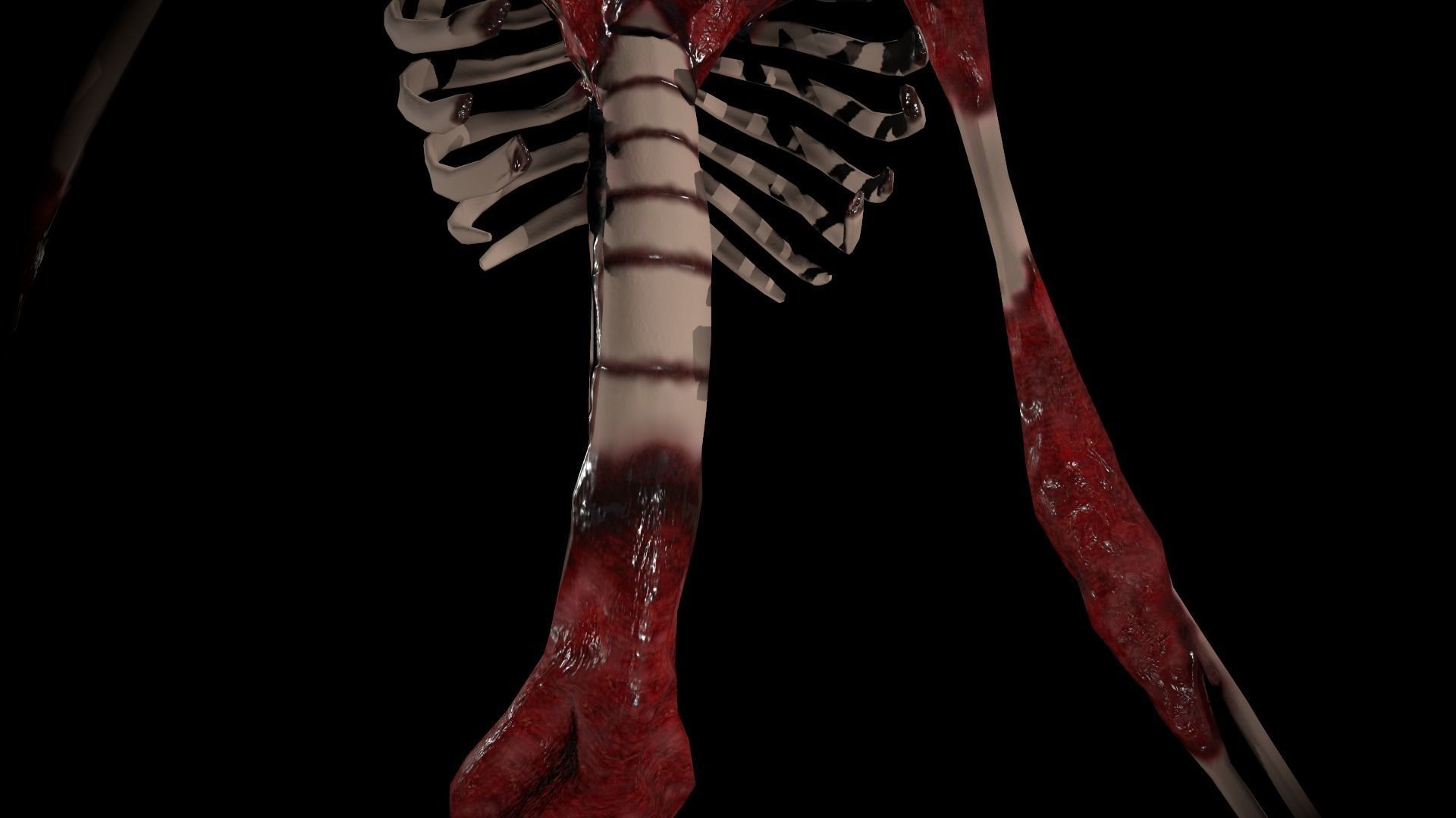 God of roadkill-Trevor Henderson  Low-poly 3D model_23