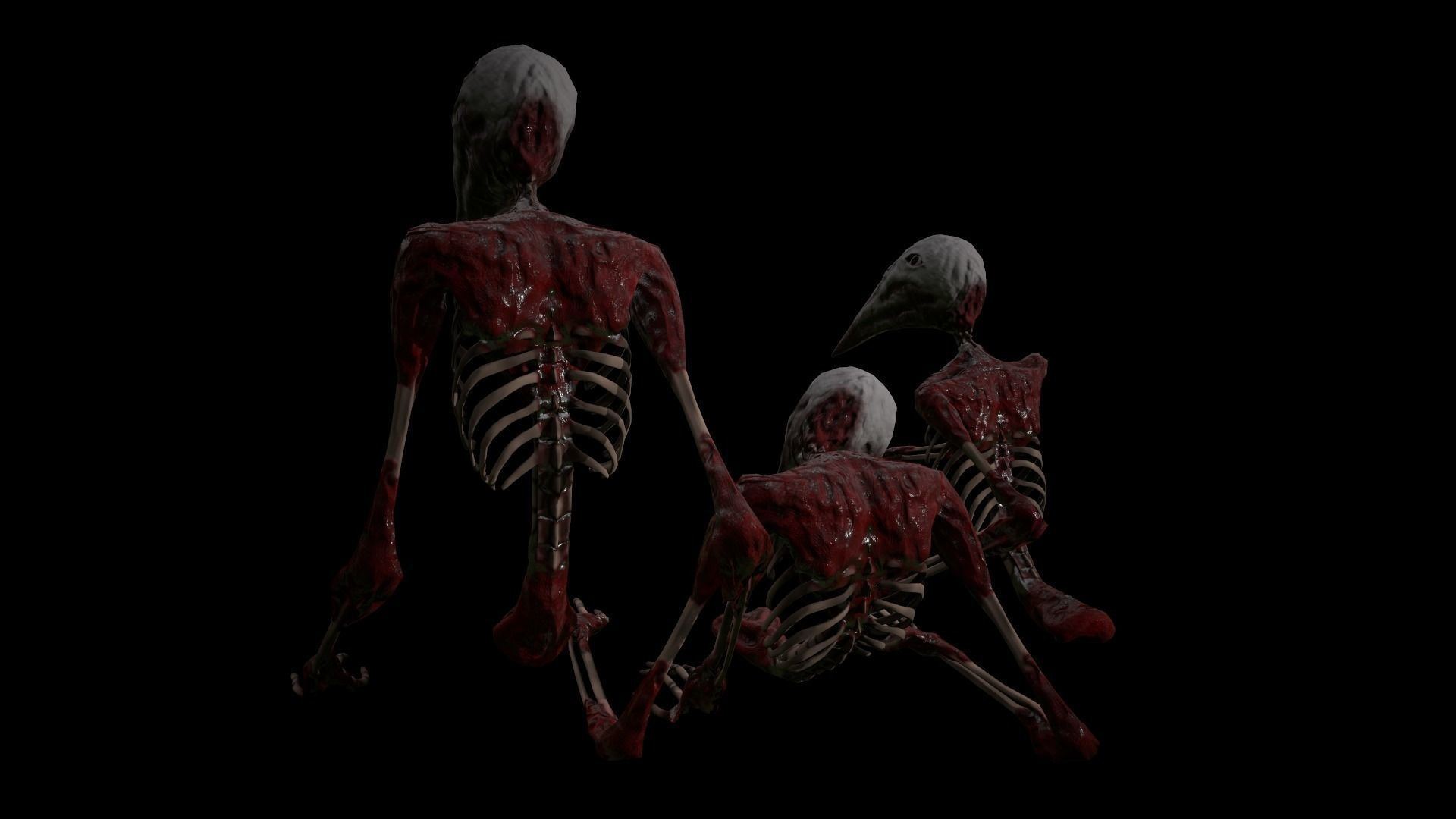 God of roadkill-Trevor Henderson  Low-poly 3D model_39