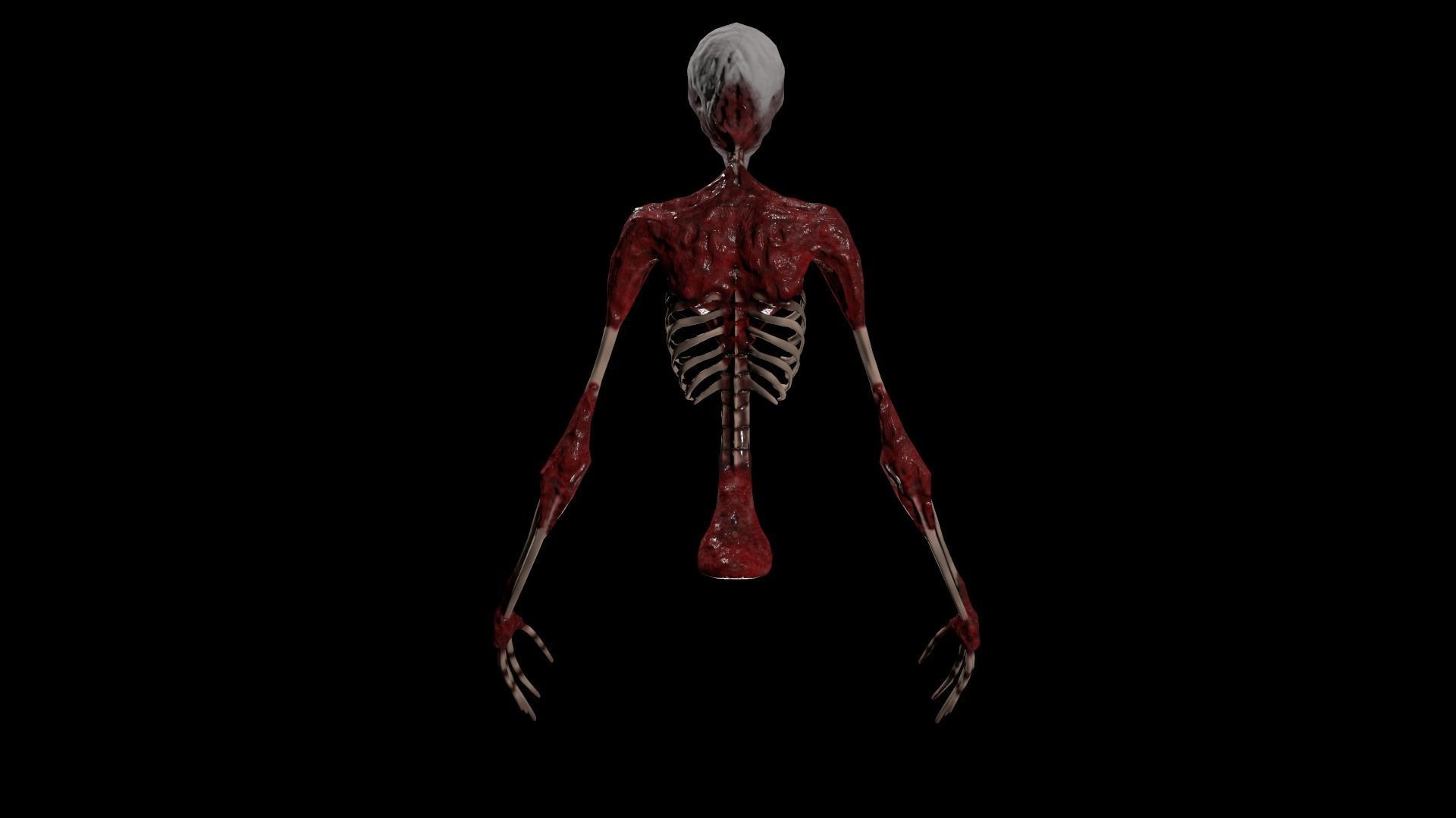 God of roadkill-Trevor Henderson  Low-poly 3D model_28