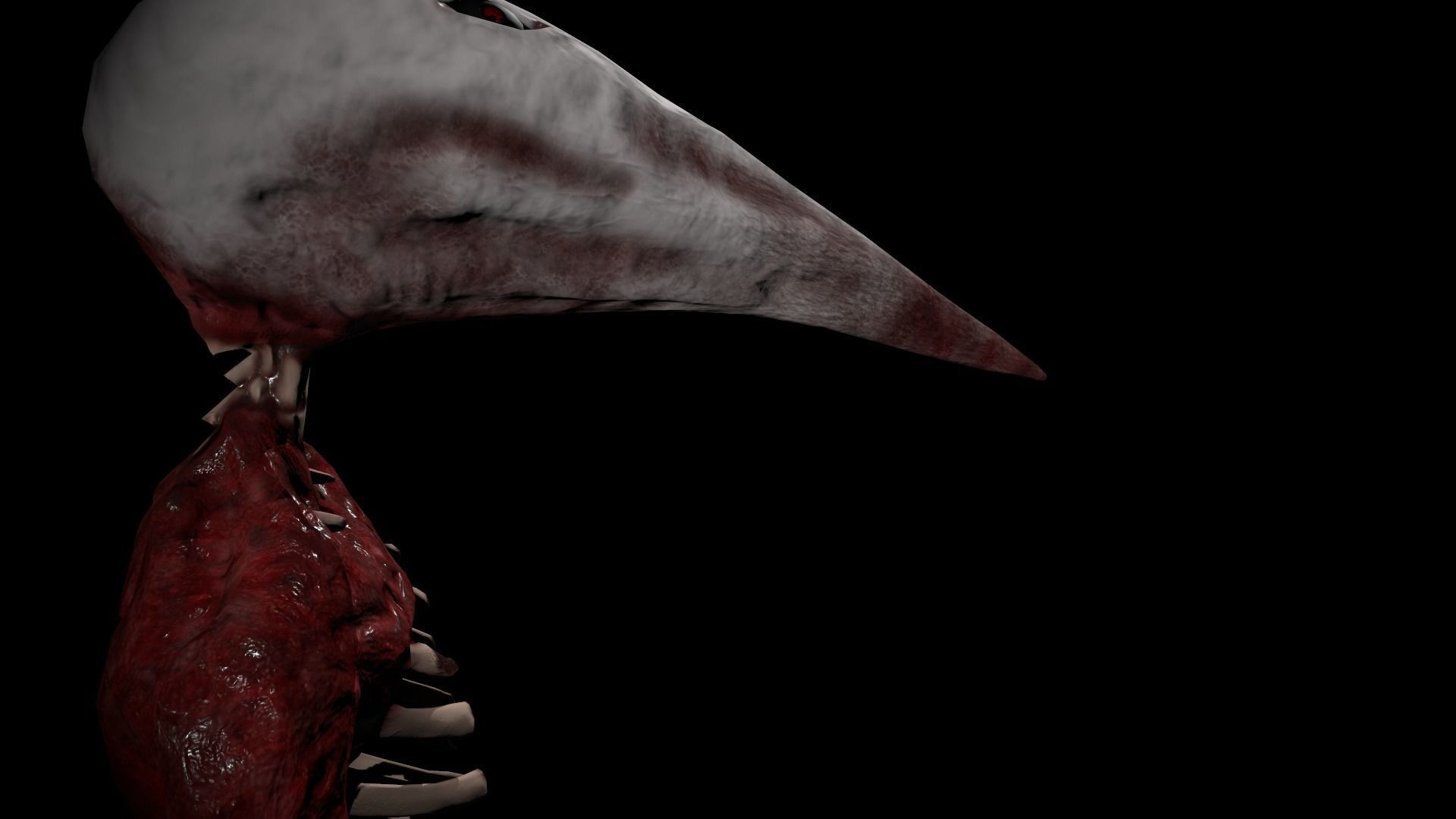 God of roadkill-Trevor Henderson  Low-poly 3D model_20