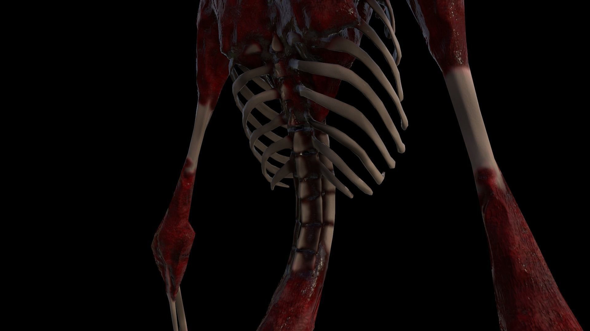 God of roadkill-Trevor Henderson  Low-poly 3D model_6