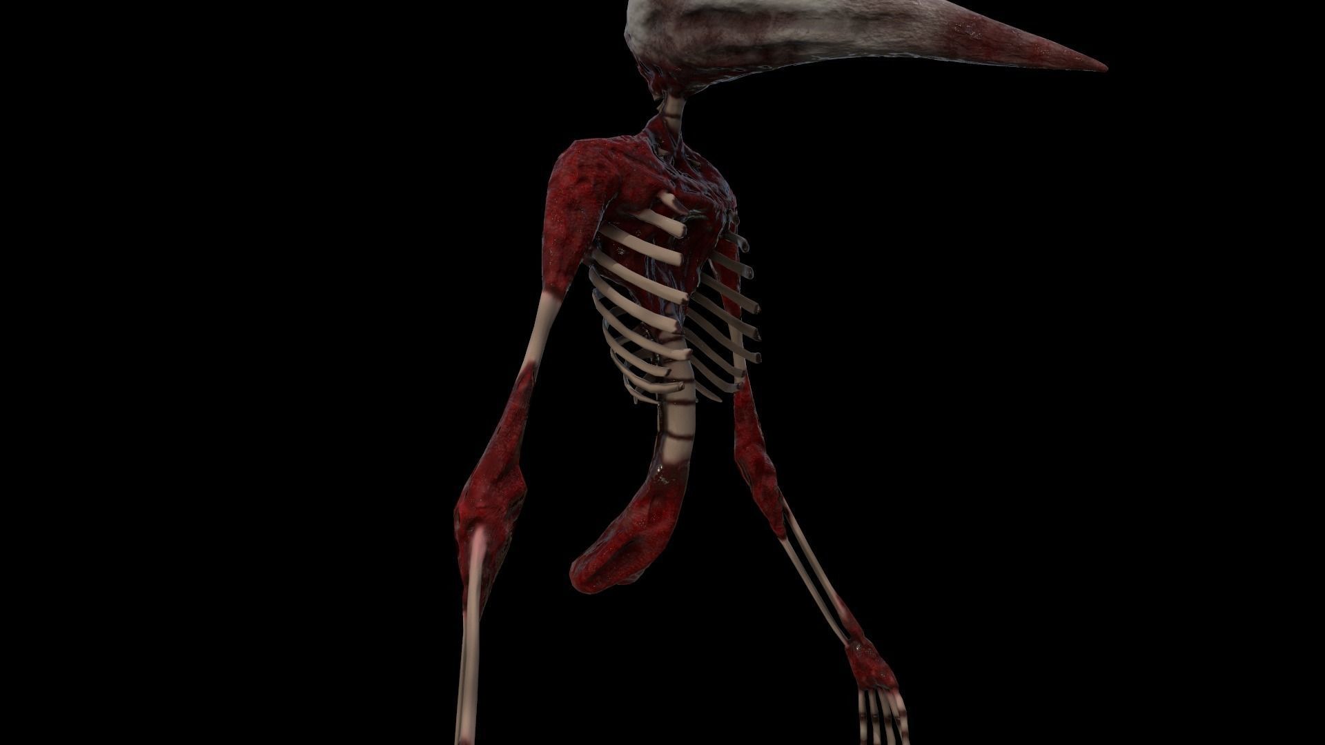 God of roadkill-Trevor Henderson  Low-poly 3D model_3