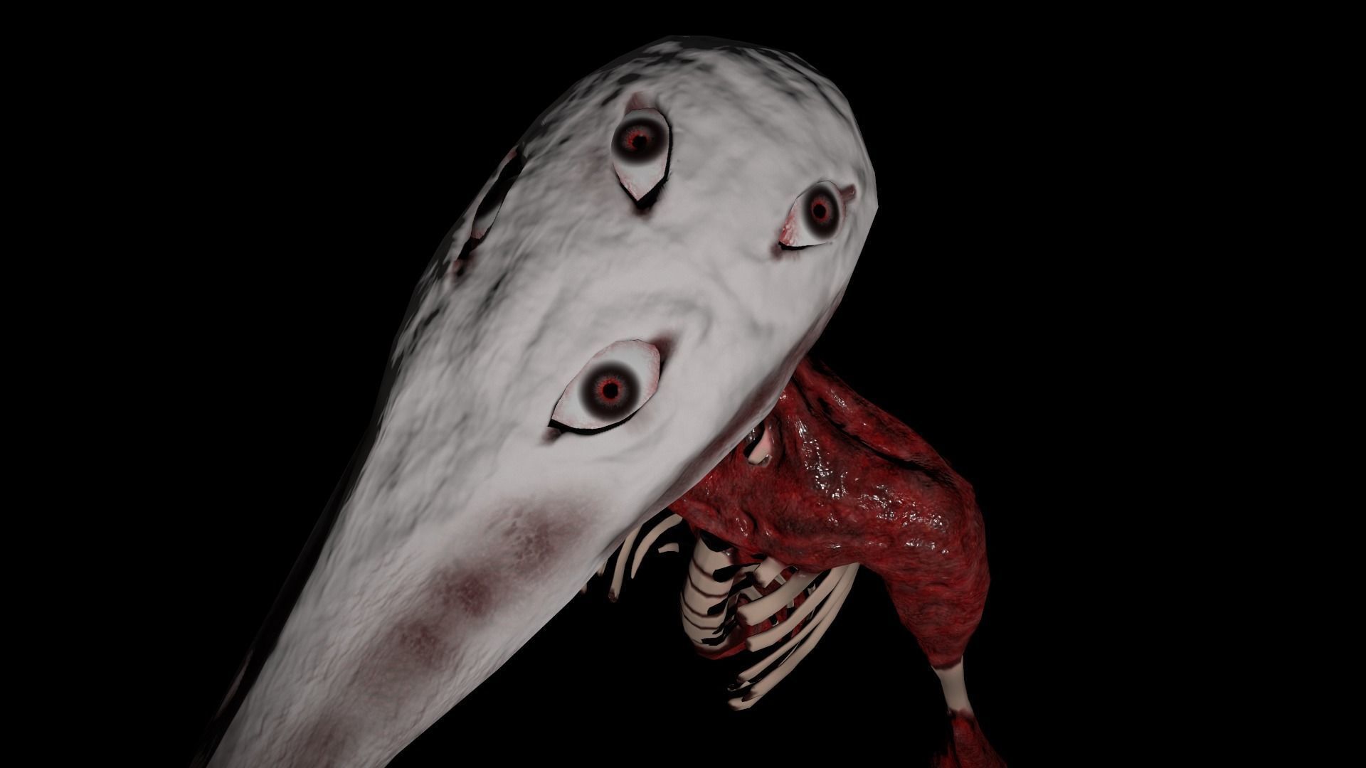 God of roadkill-Trevor Henderson  Low-poly 3D model_12