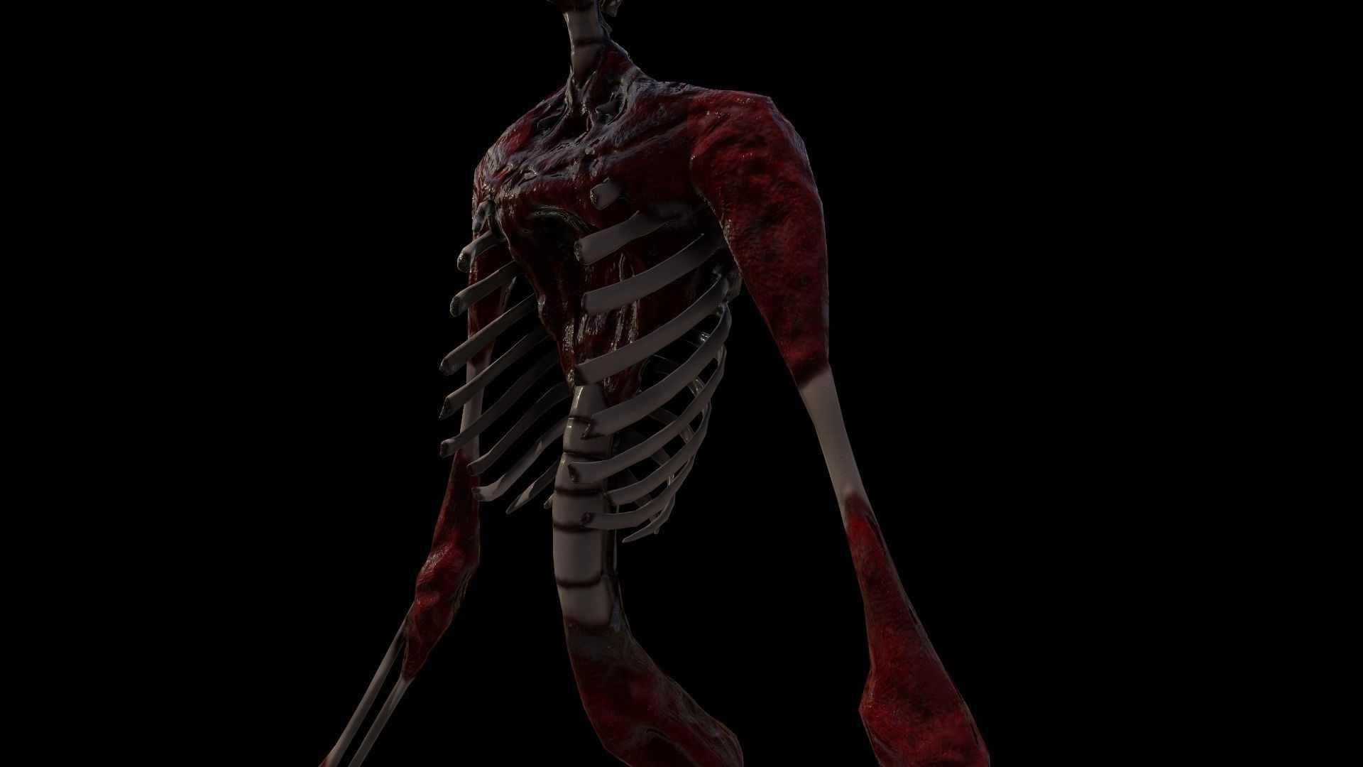 God of roadkill-Trevor Henderson  Low-poly 3D model_4