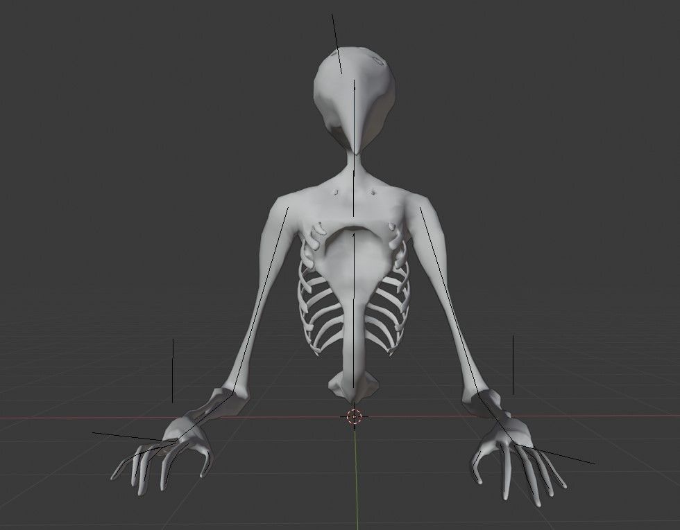 God of roadkill-Trevor Henderson  Low-poly 3D model_44