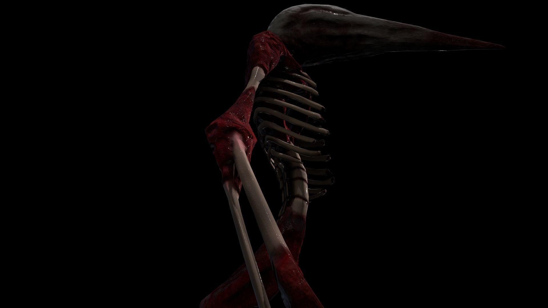 God of roadkill-Trevor Henderson  Low-poly 3D model_7