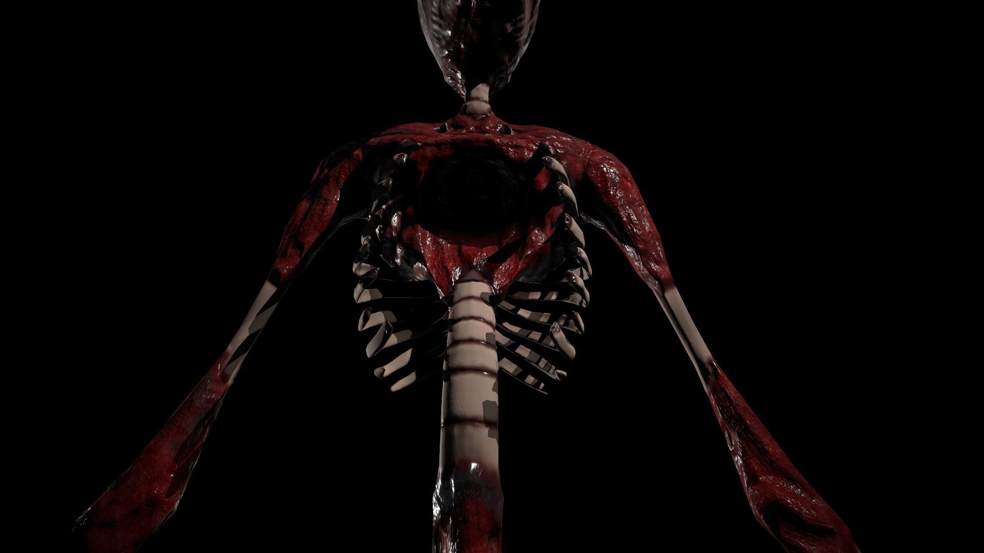 God of roadkill-Trevor Henderson  Low-poly 3D model_21