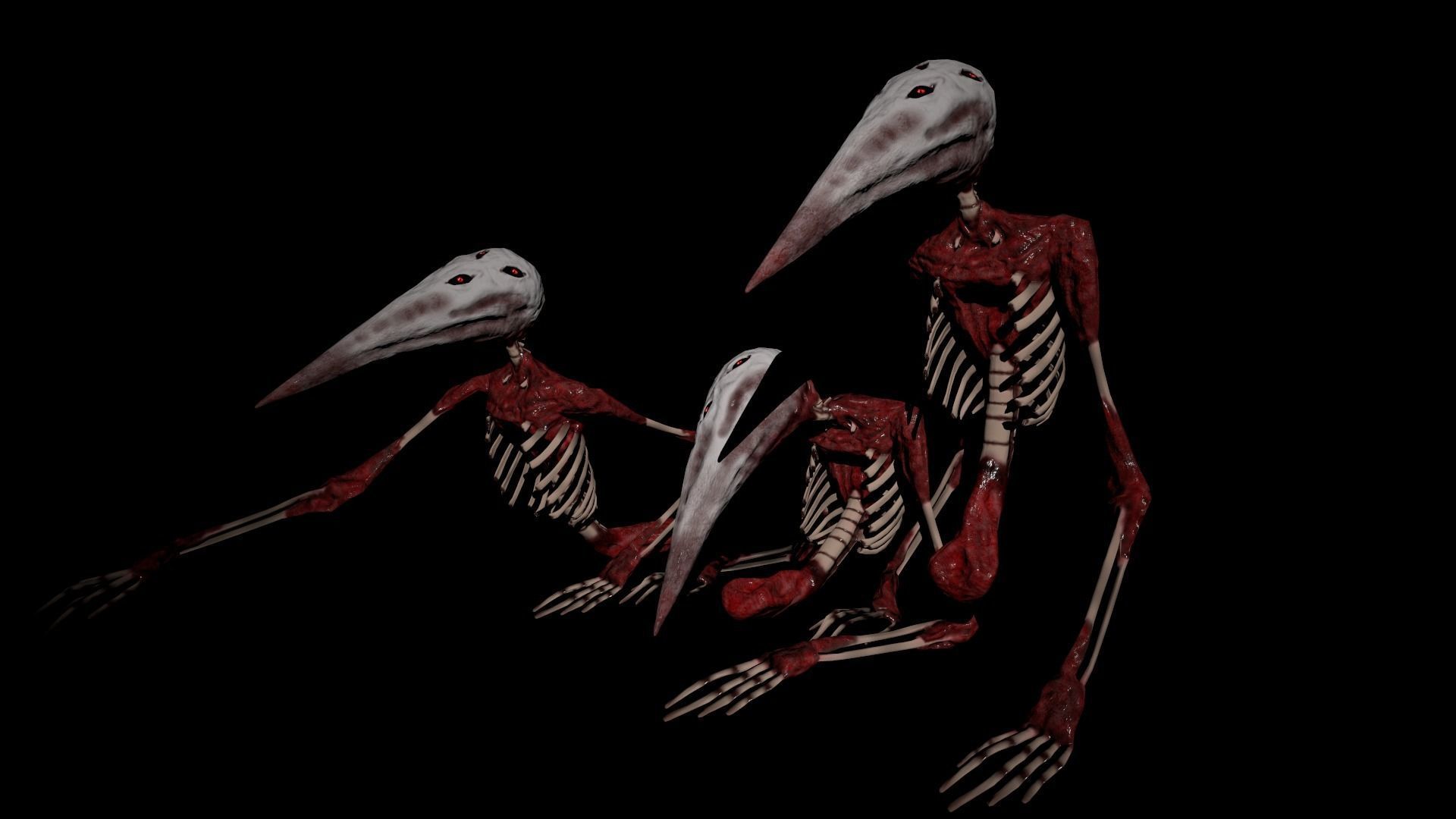 God of roadkill-Trevor Henderson  Low-poly 3D model_1