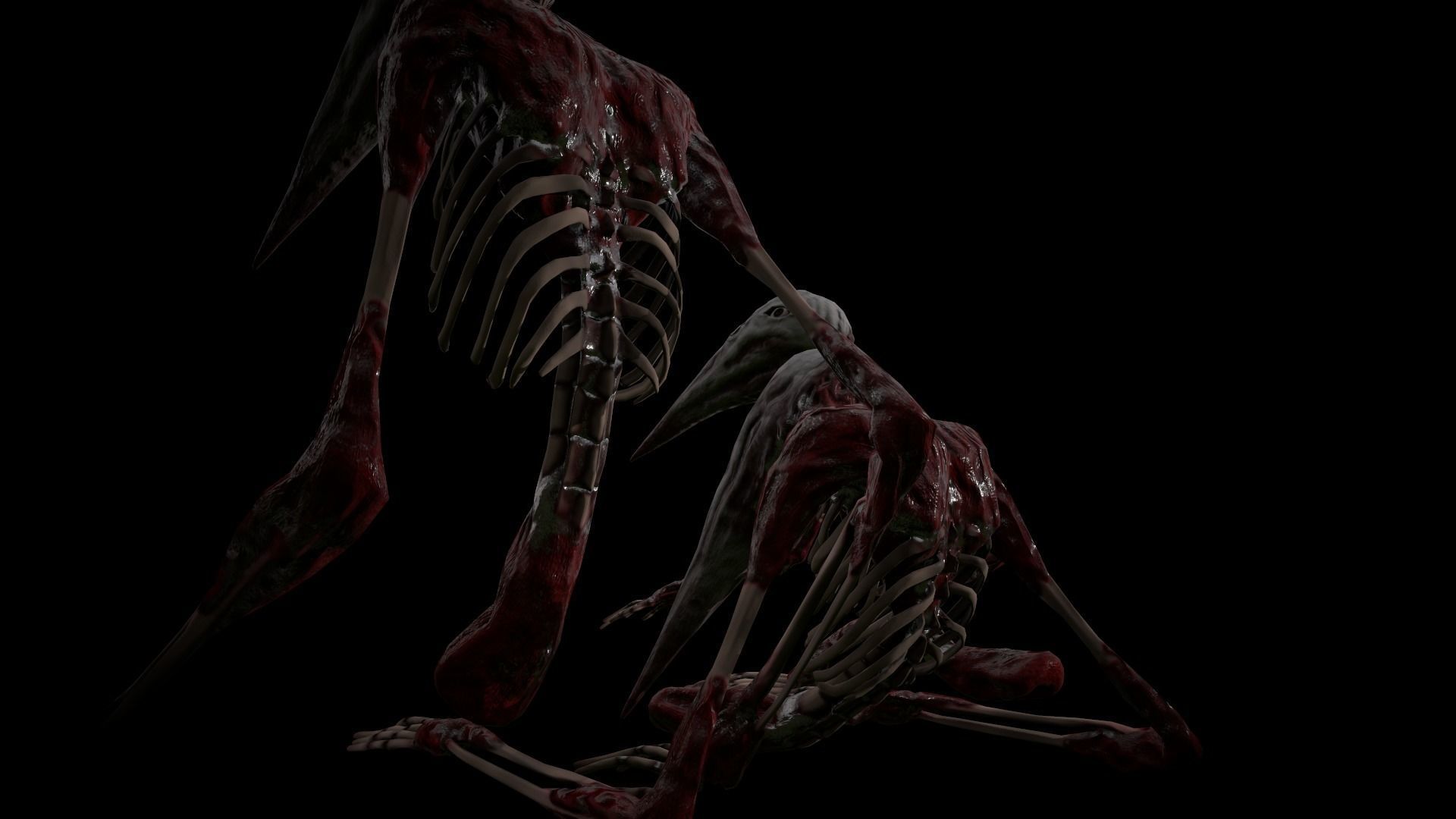 God of roadkill-Trevor Henderson  Low-poly 3D model_40