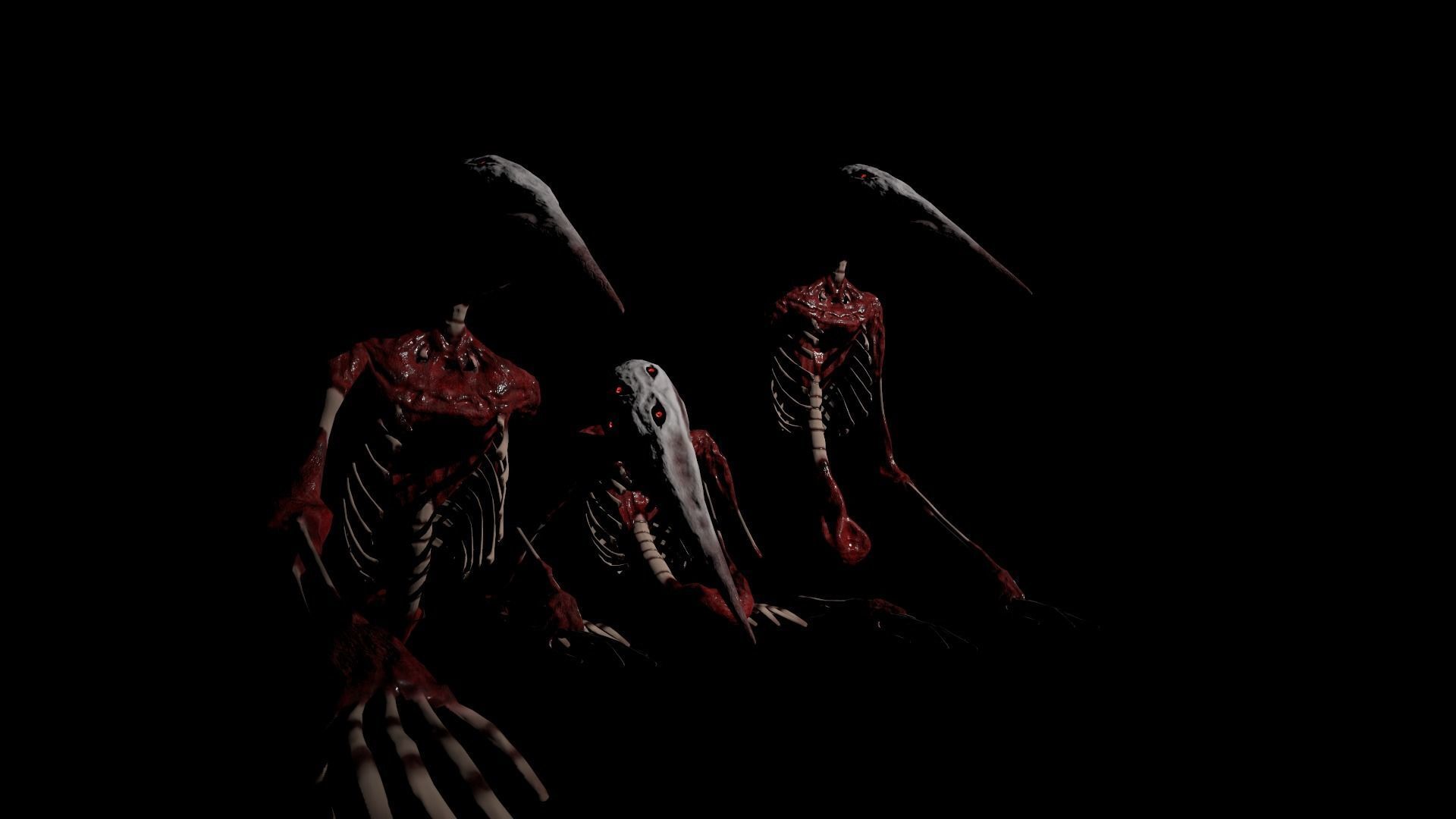 God of roadkill-Trevor Henderson  Low-poly 3D model_31