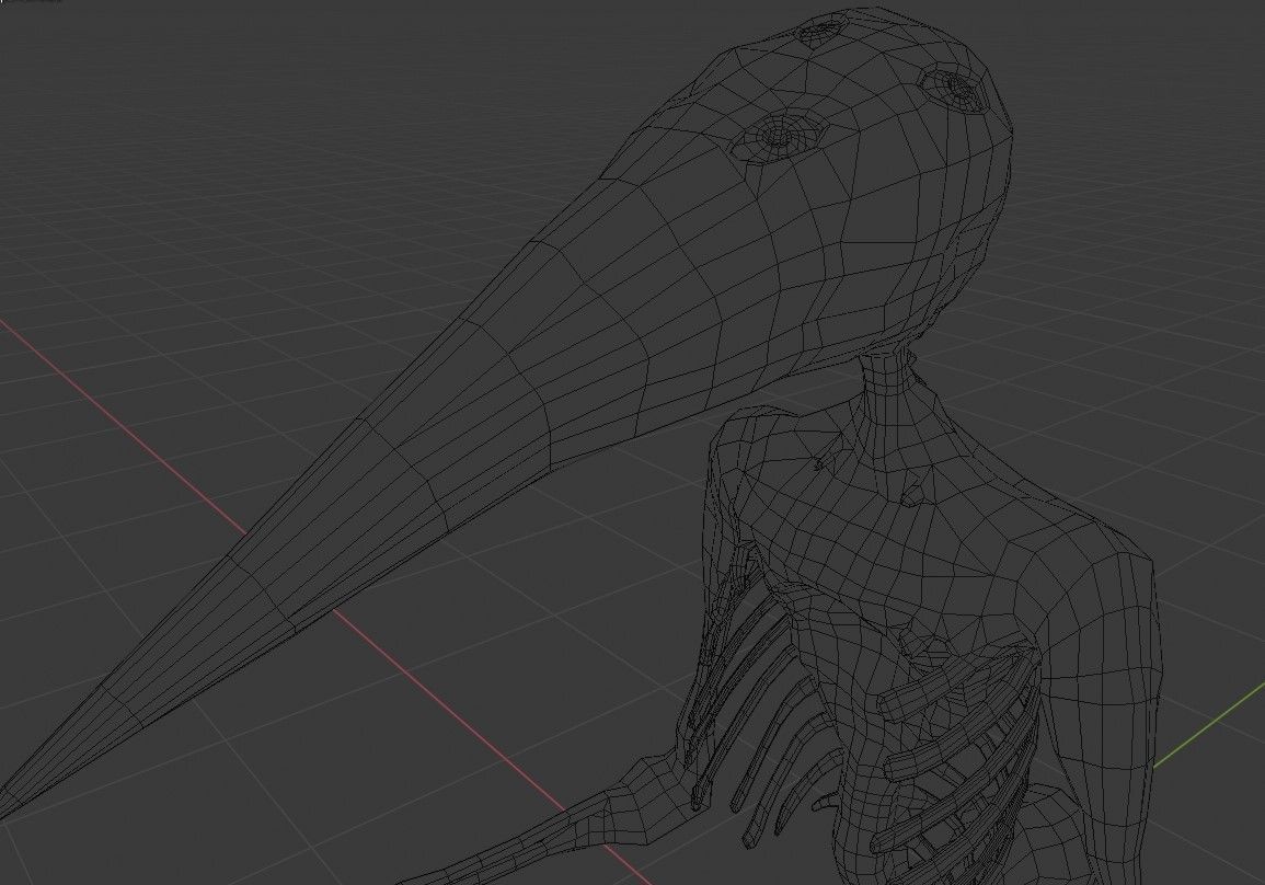 God of roadkill-Trevor Henderson  Low-poly 3D model_51