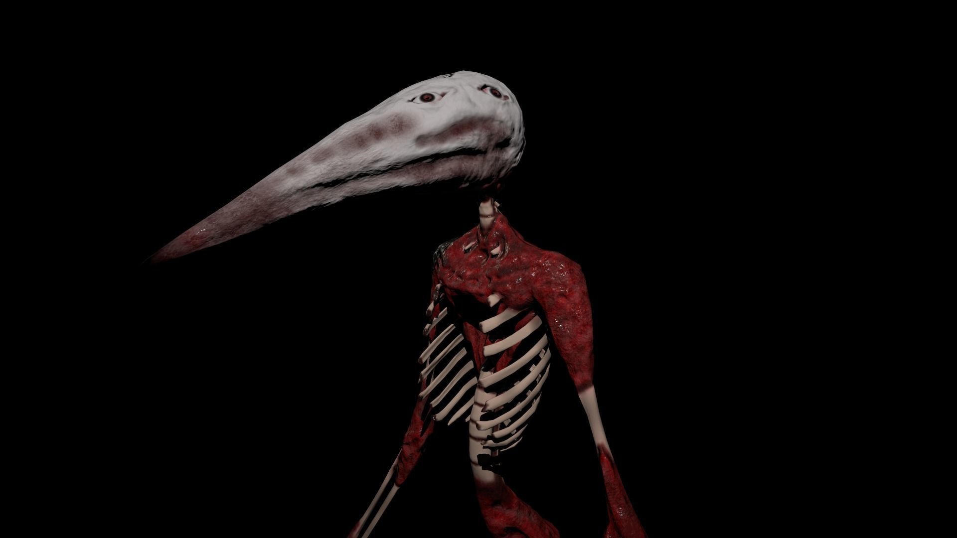 God of roadkill-Trevor Henderson  Low-poly 3D model_11