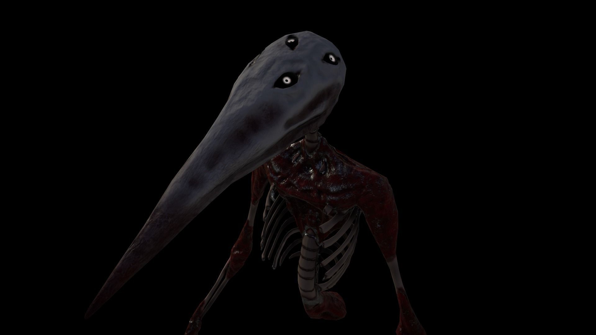 God of roadkill-Trevor Henderson  Low-poly 3D model_13