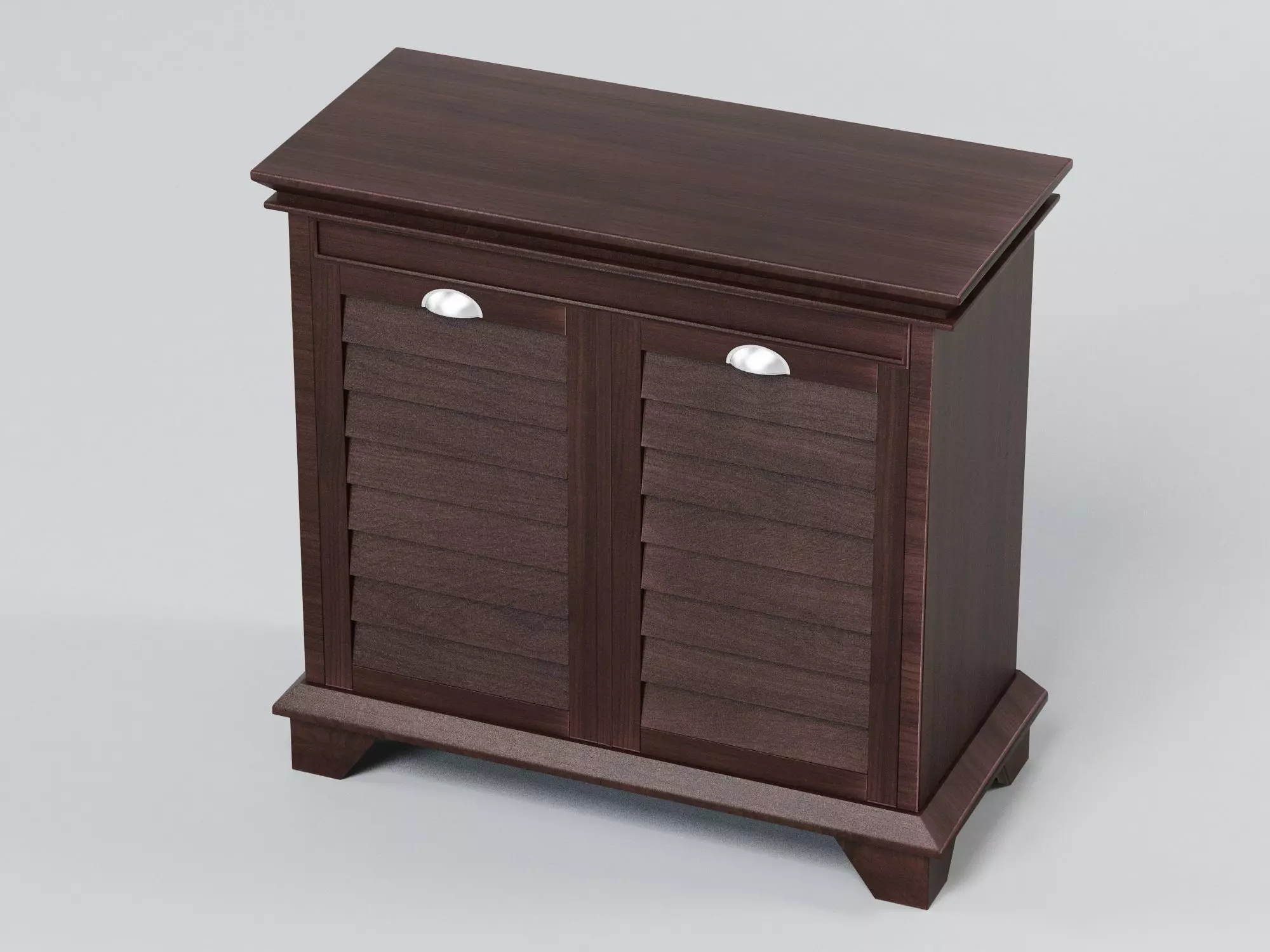 Crenshaw Cabinet Laundry Hamper by Jossandmain 3D model_0