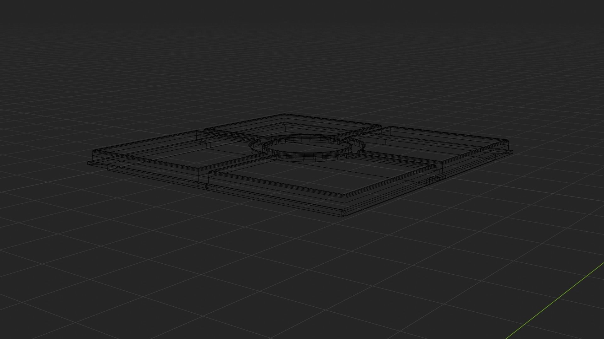 Imperial Container Box Low-poly 3D model_11