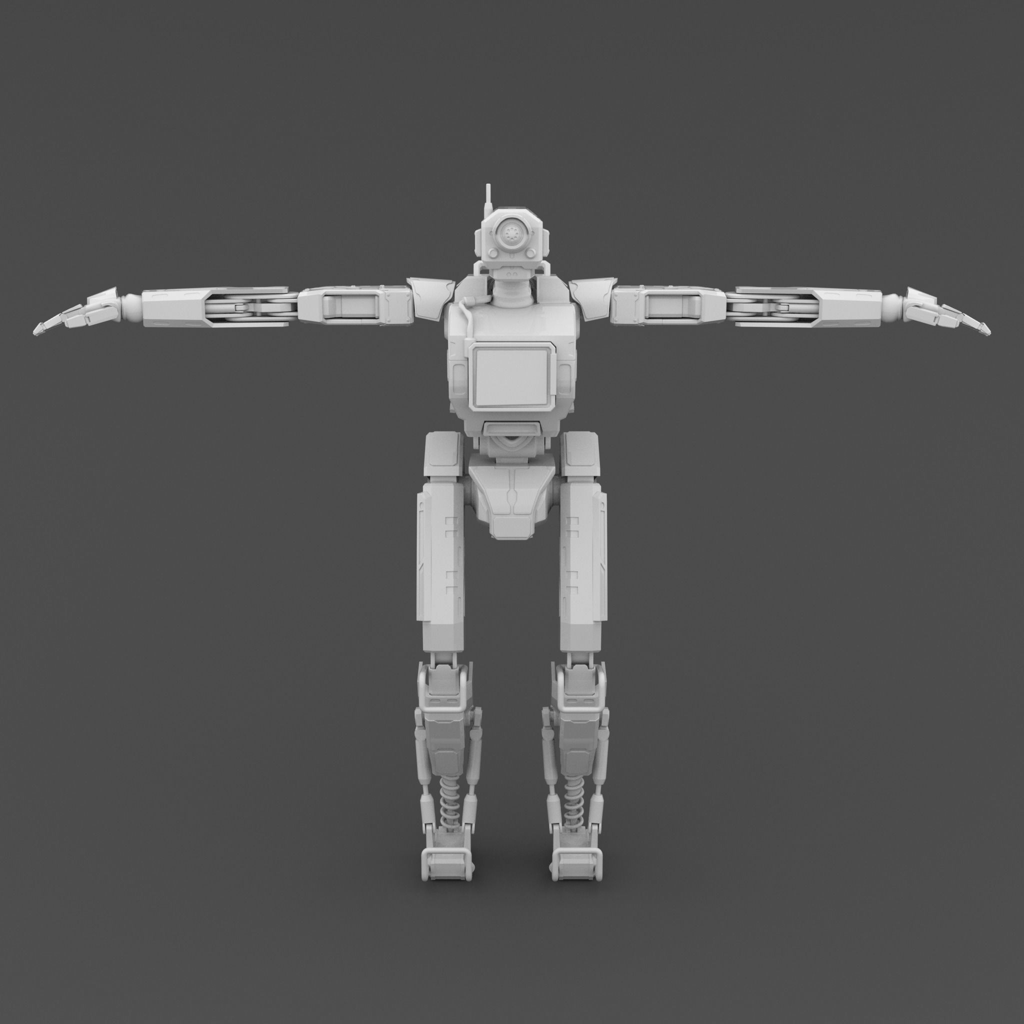 Marvin Apex Legends Highpoly 3D model_1