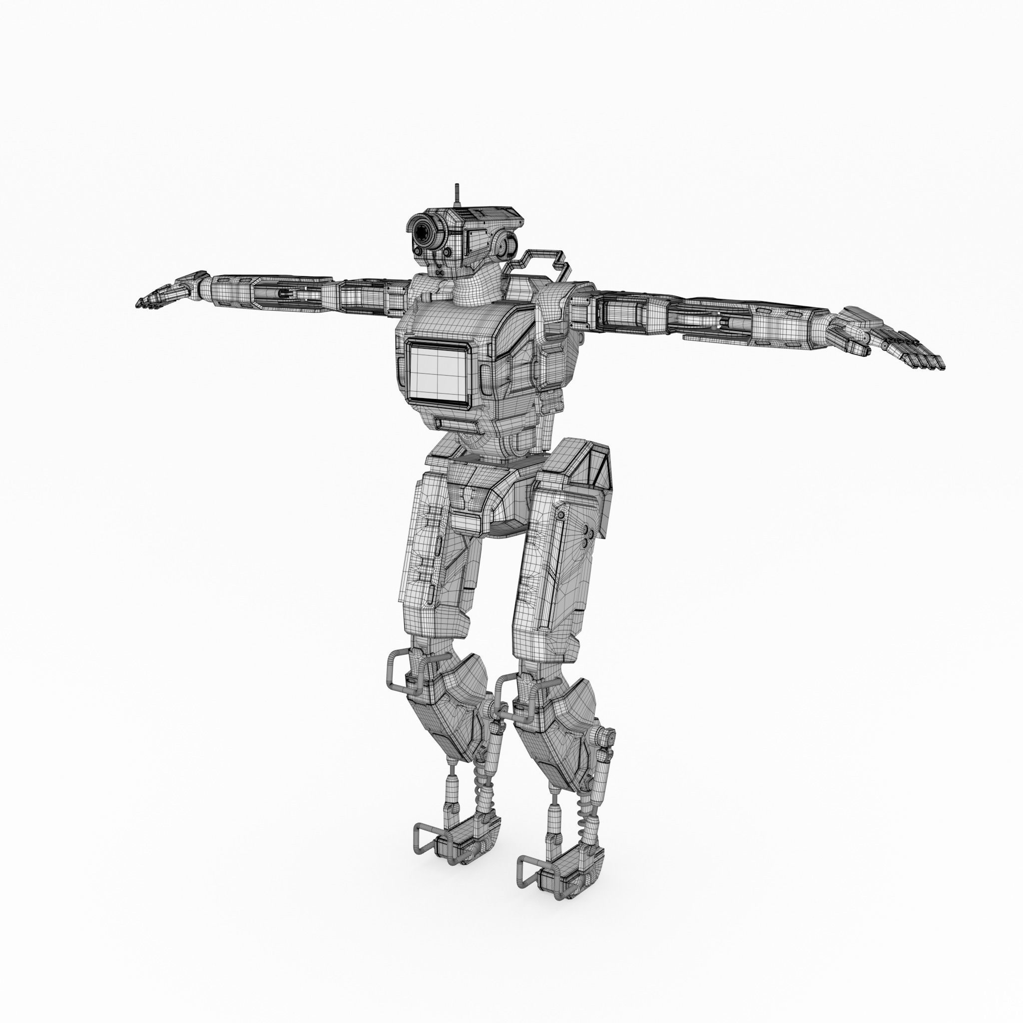 Marvin Apex Legends Highpoly 3D model_6