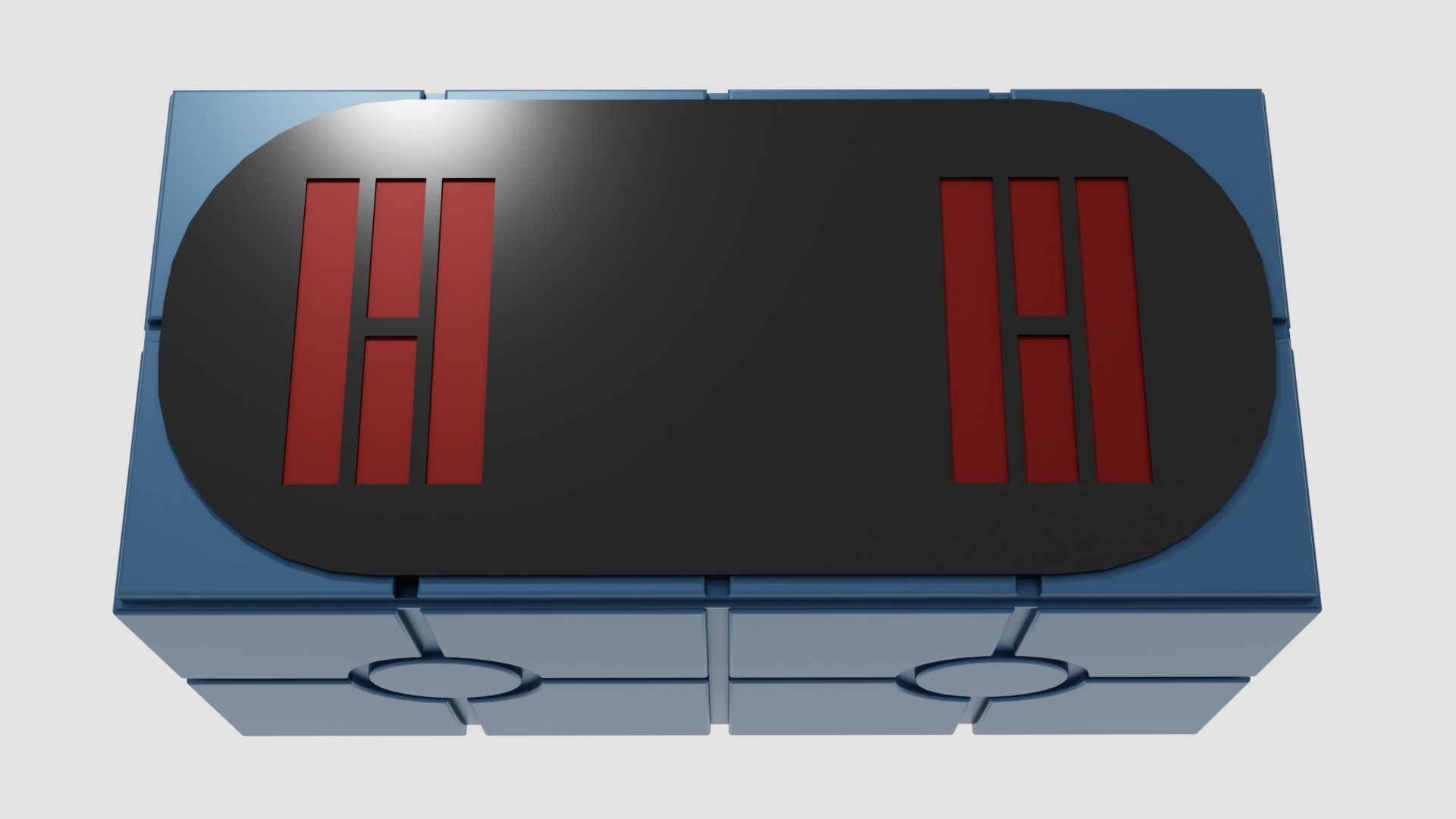 Imperial Scanning Box Low-poly 3D model_5