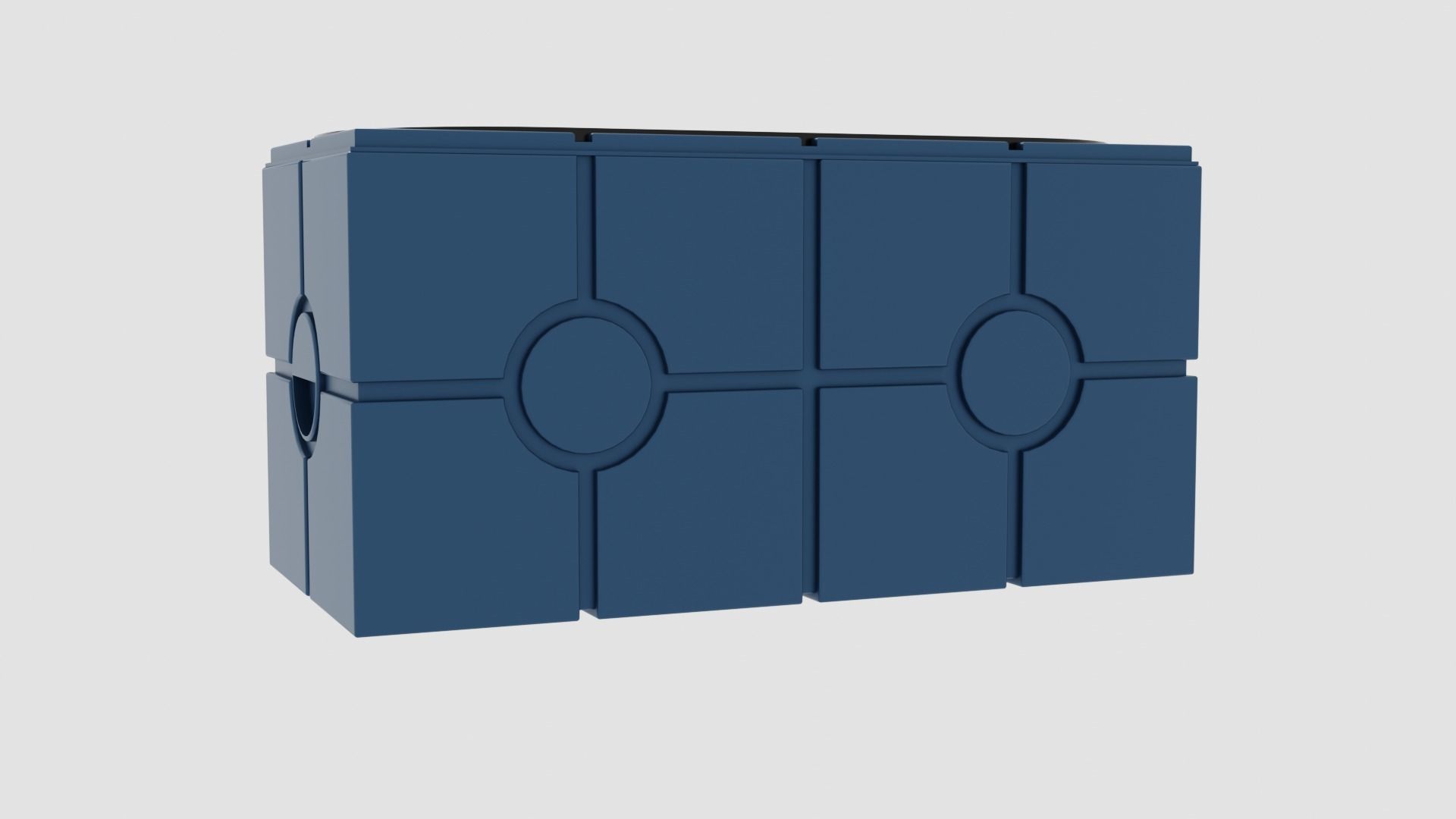 Imperial Scanning Box Low-poly 3D model_3