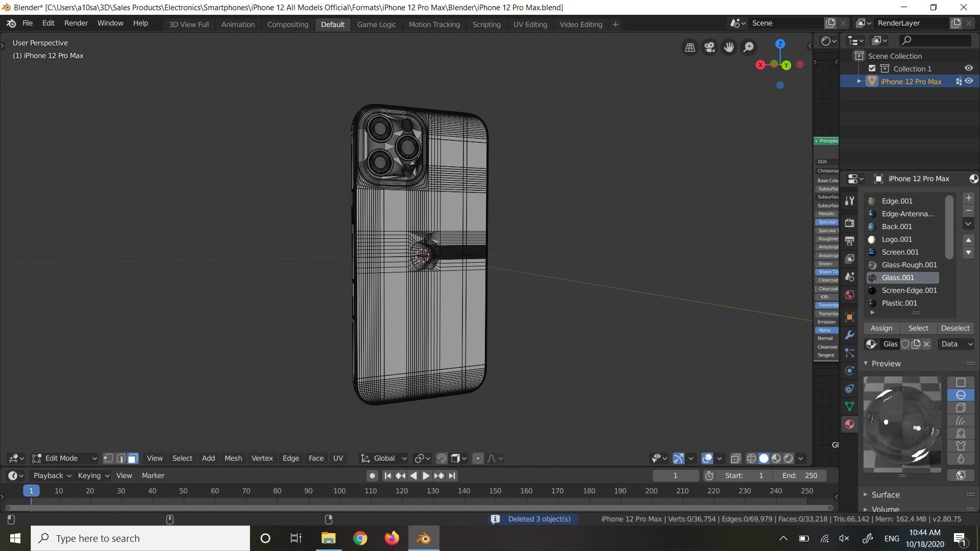 Apple Cases and Models of iPhone 12 All Models Official 3D Model Collection_27