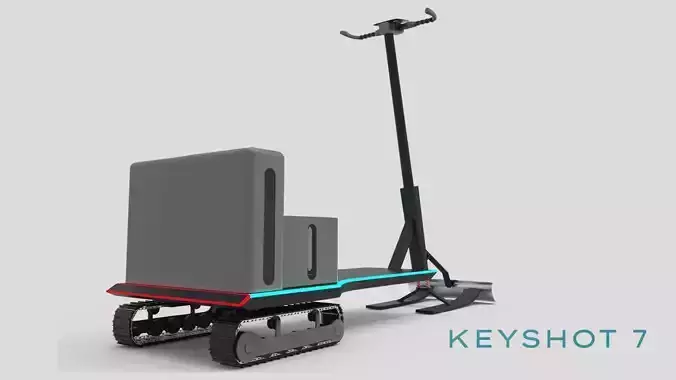 Cyber Kick Snow Scooter 
