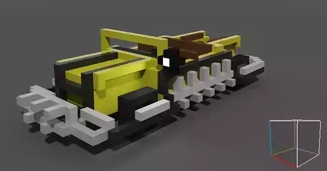 Custom Mad max car Voxel
