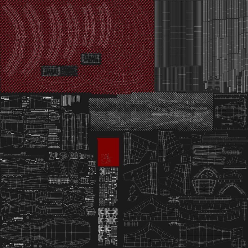 Cyborg dog 3D model_18