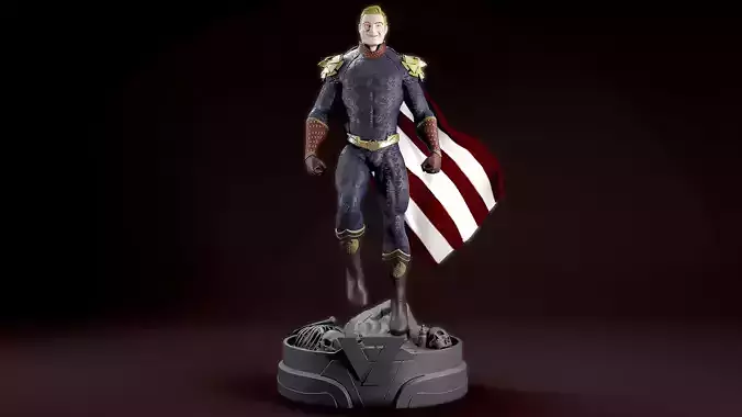 homelander comic style 3d print