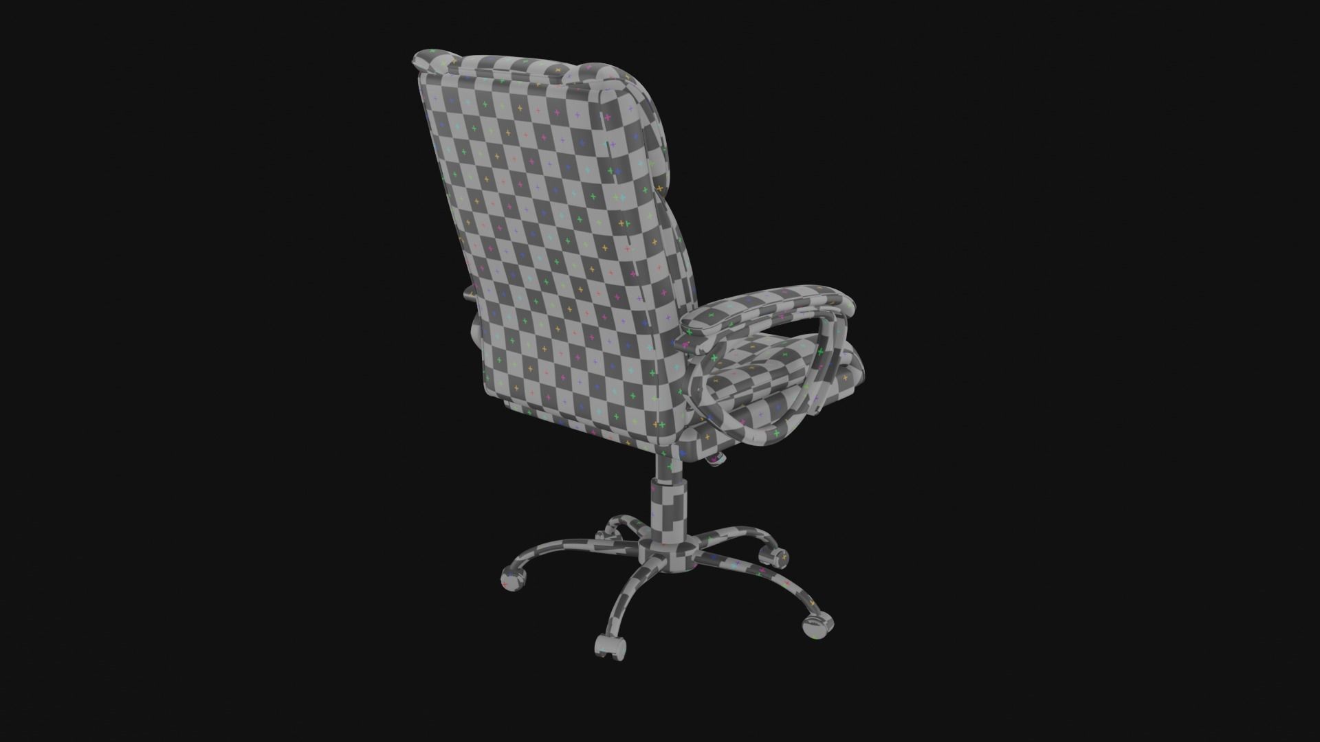 Staples Kelburne Luxura Faux Leather Desk Chair free 3D model CGTrader