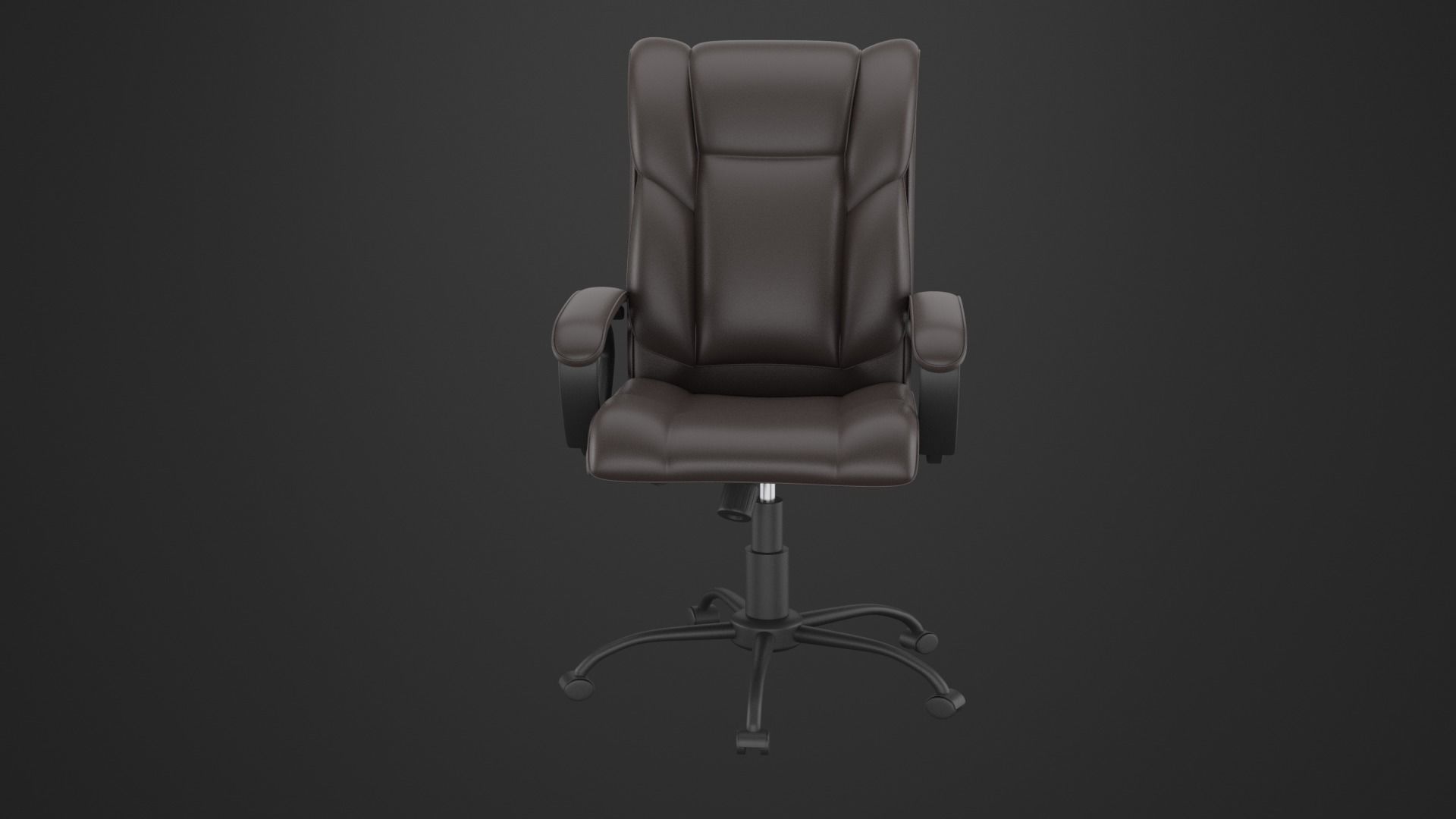Staples Kelburne Luxura Faux Leather Desk Chair free 3D model CGTrader