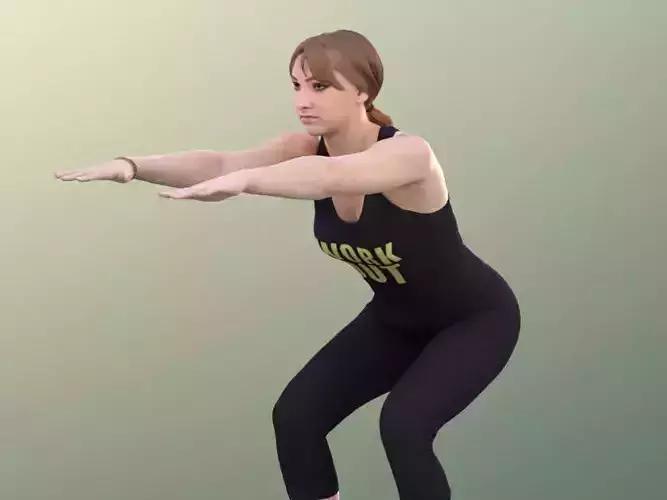 Anastasia 10105 - Sport Girl Exercise Workout 