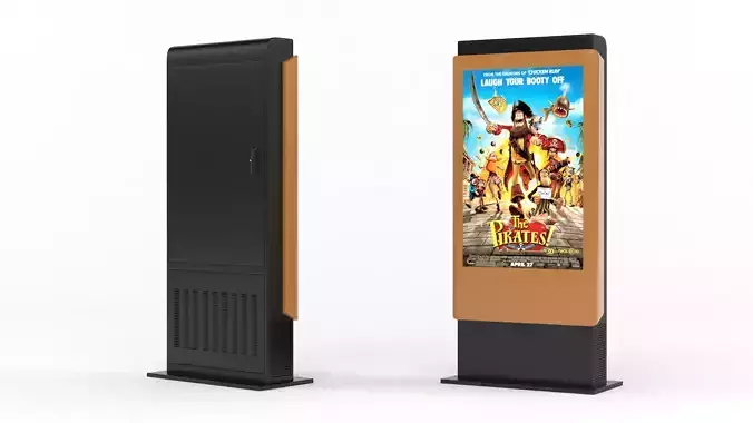 Information Kiosk 3D model
