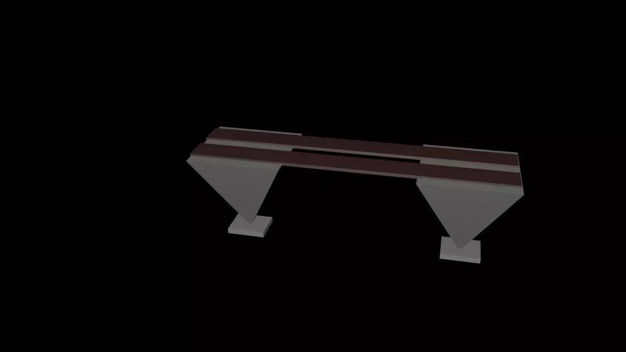Bench Free 3D model