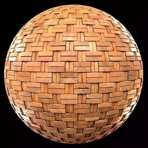 Lattice Brick-01-PBR Material-2K-4K