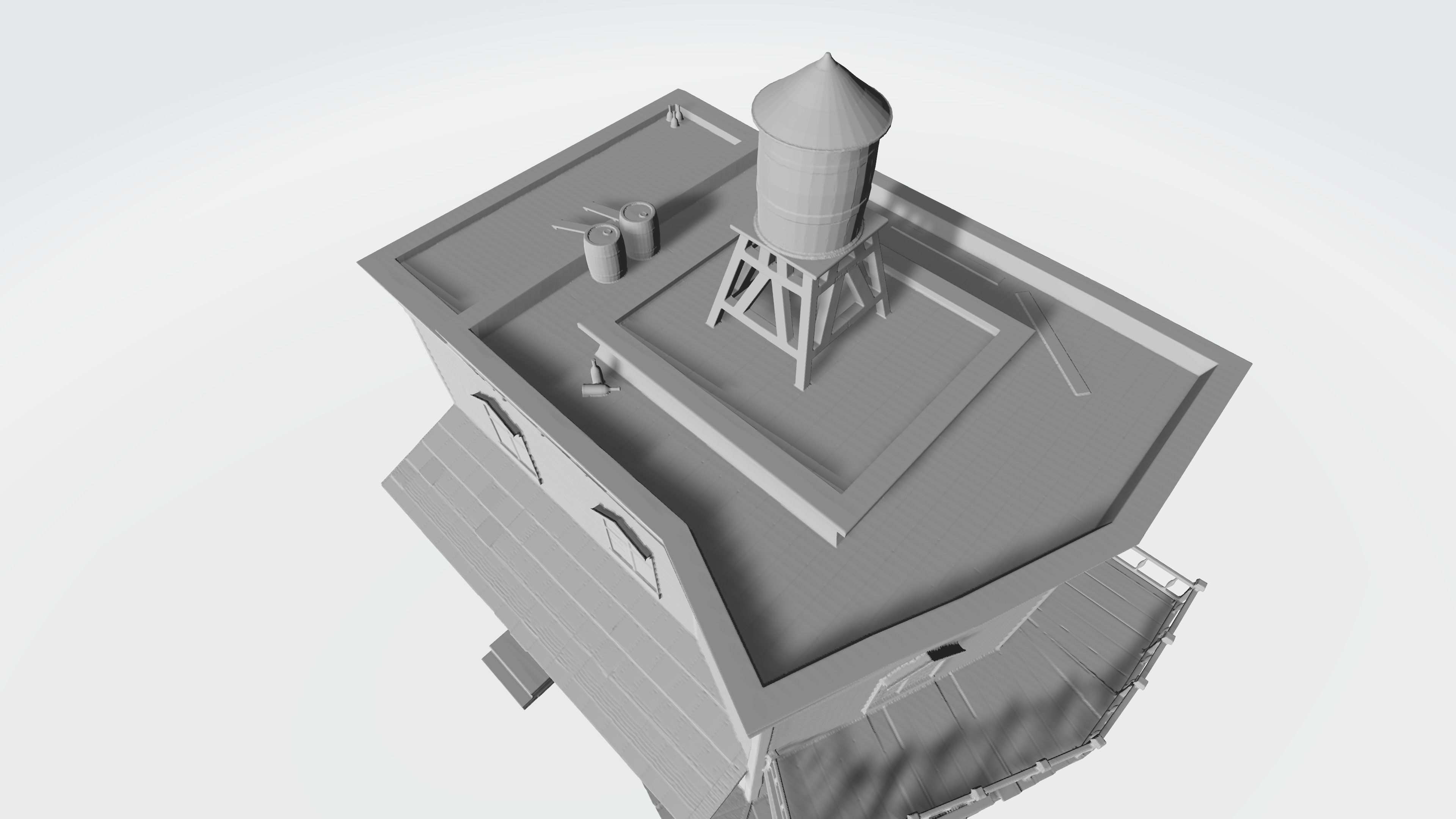 Wild west saloon 3D print model_5