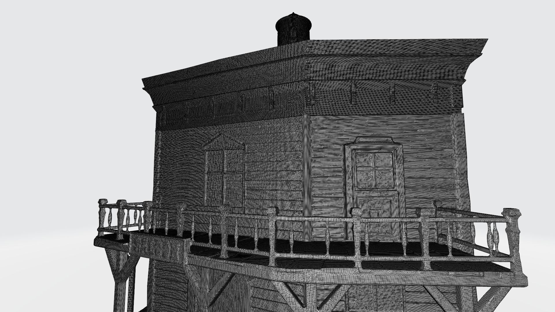 Wild west saloon 3D print model_6