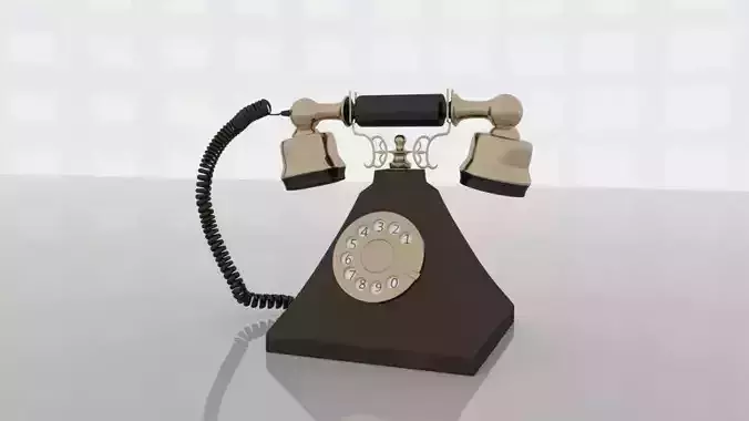 Teiephone old fashioned telephone