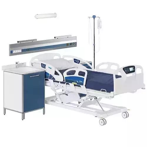 Hospital Room Equipment 3D model
