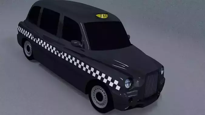 LTI Lowpoly London Taxi 
