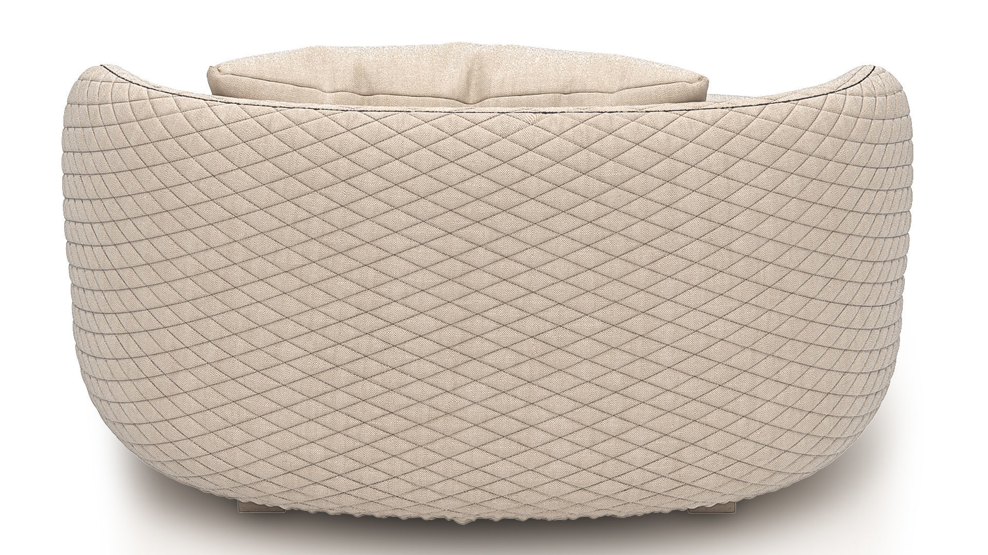 Moooi Armchair 3D model_5