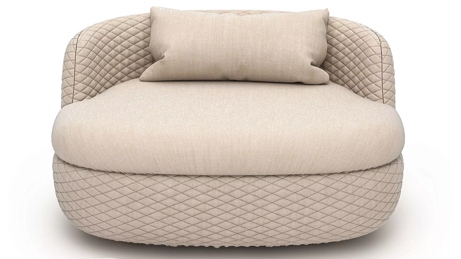 Moooi Armchair 3D model_0