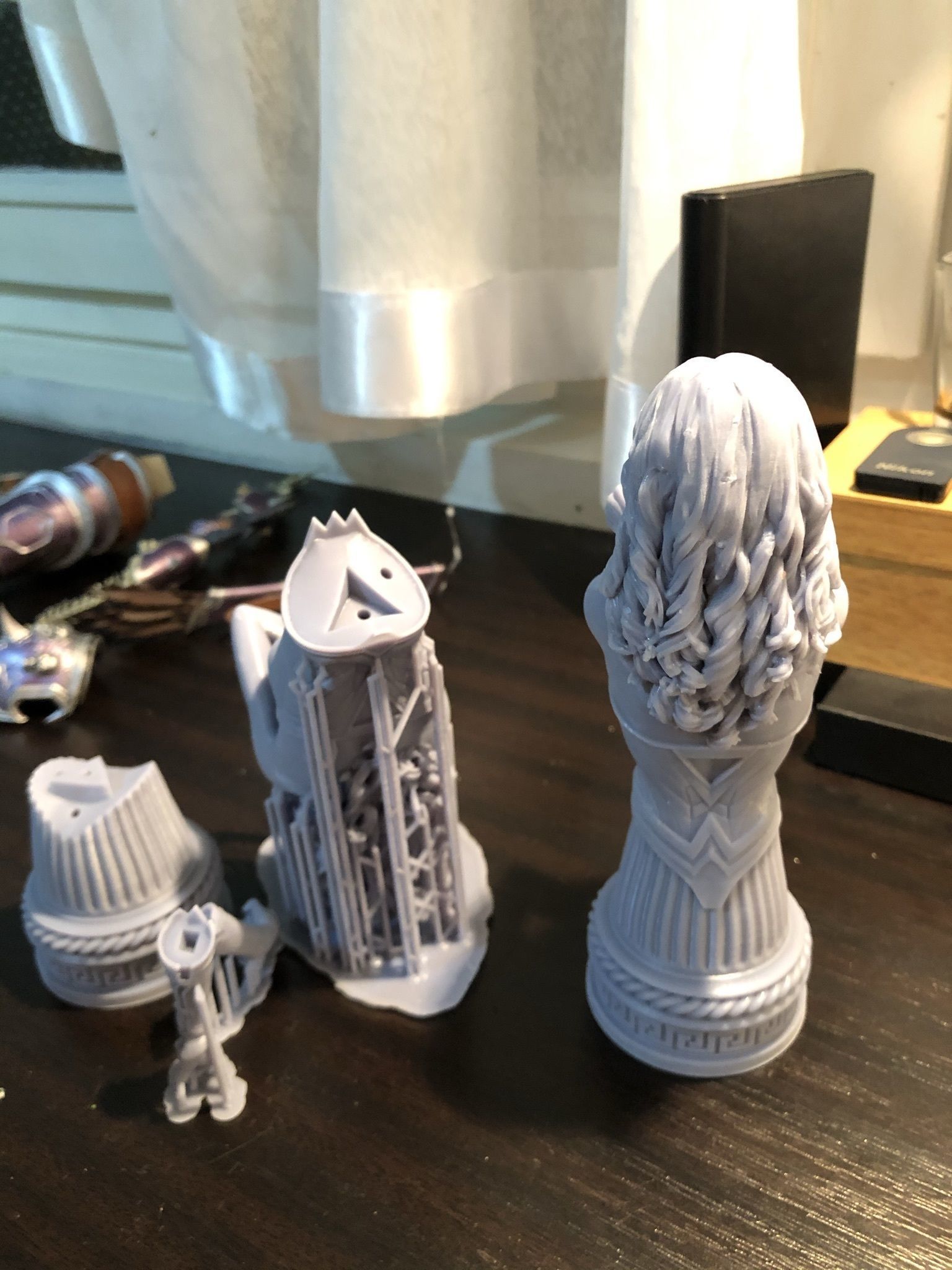 Wonder woman Bust Free 3D print model_20