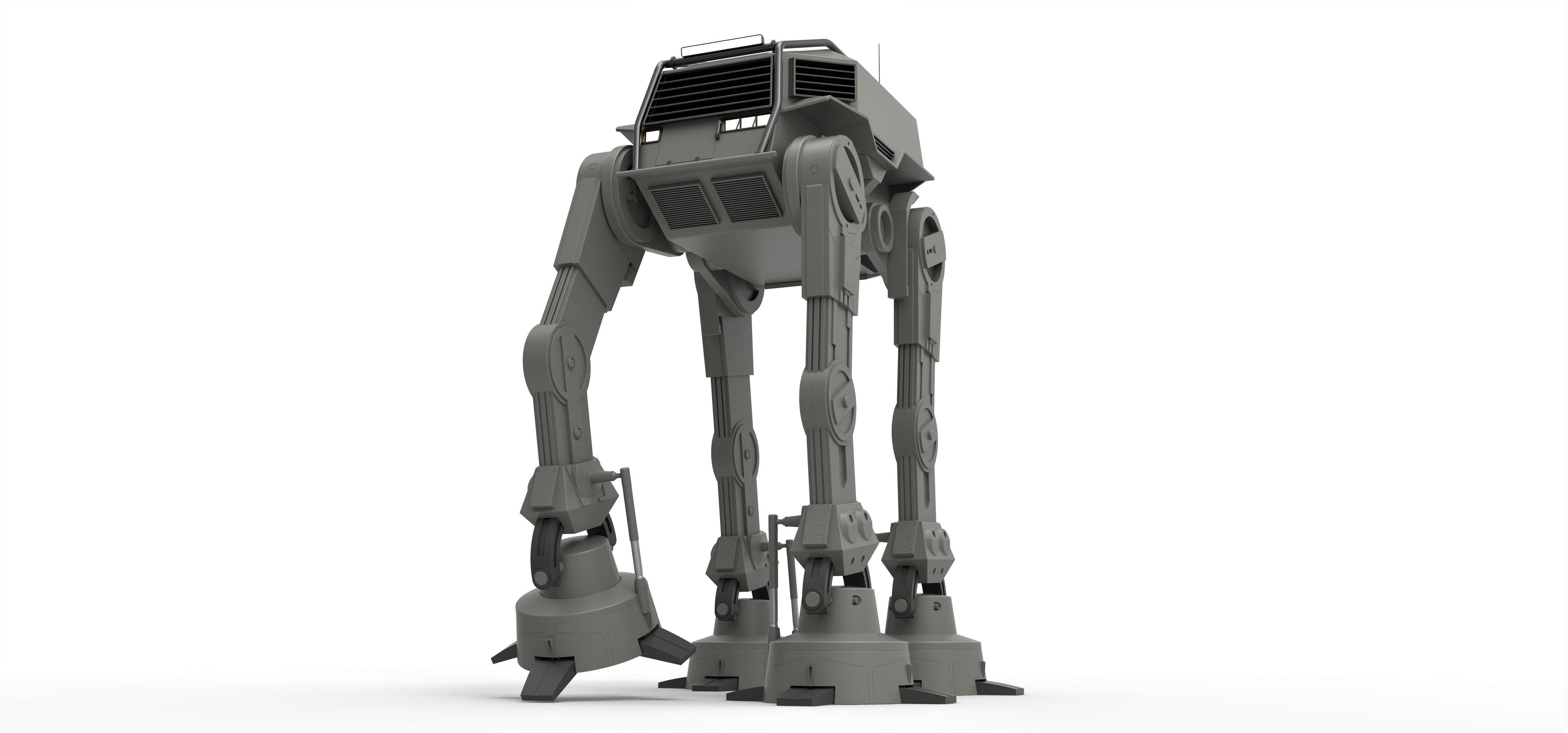 Concept walker for zombie apocalypses 2 3D model_4