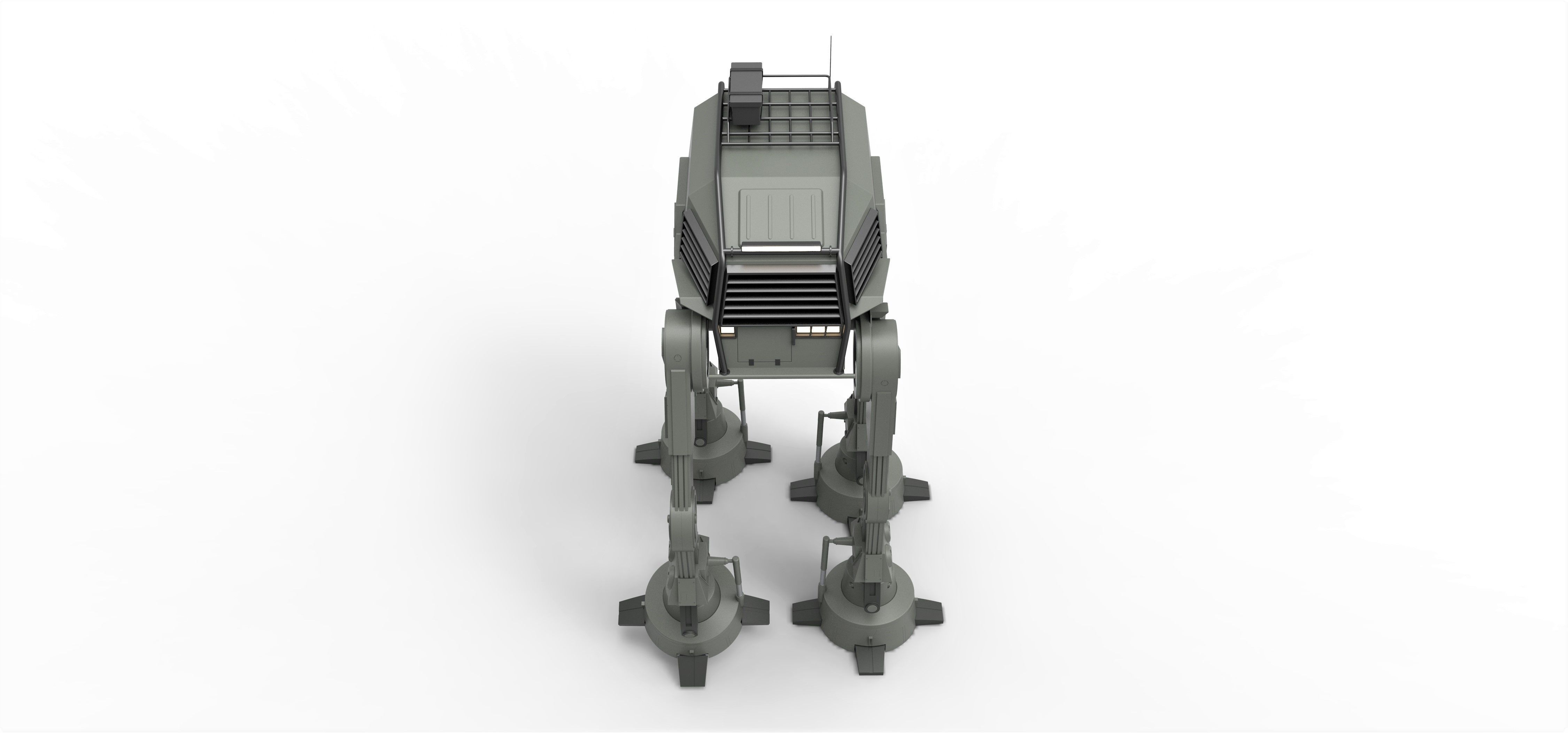 Concept walker for zombie apocalypses 2 3D model_7