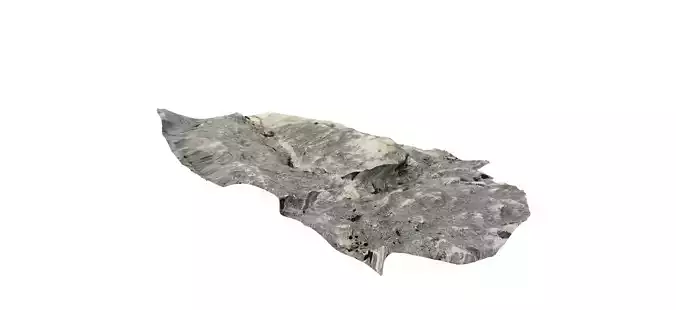 Stone Real Rock Mountain Render