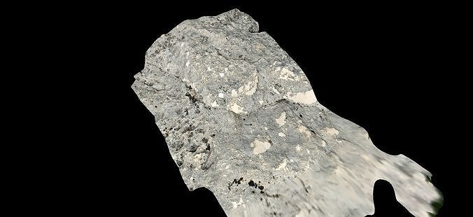 Stone Real Rock Mountain Render 3D model