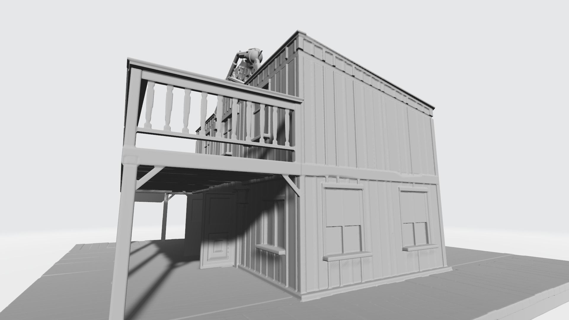 Wild west gun shop 3D print model_2