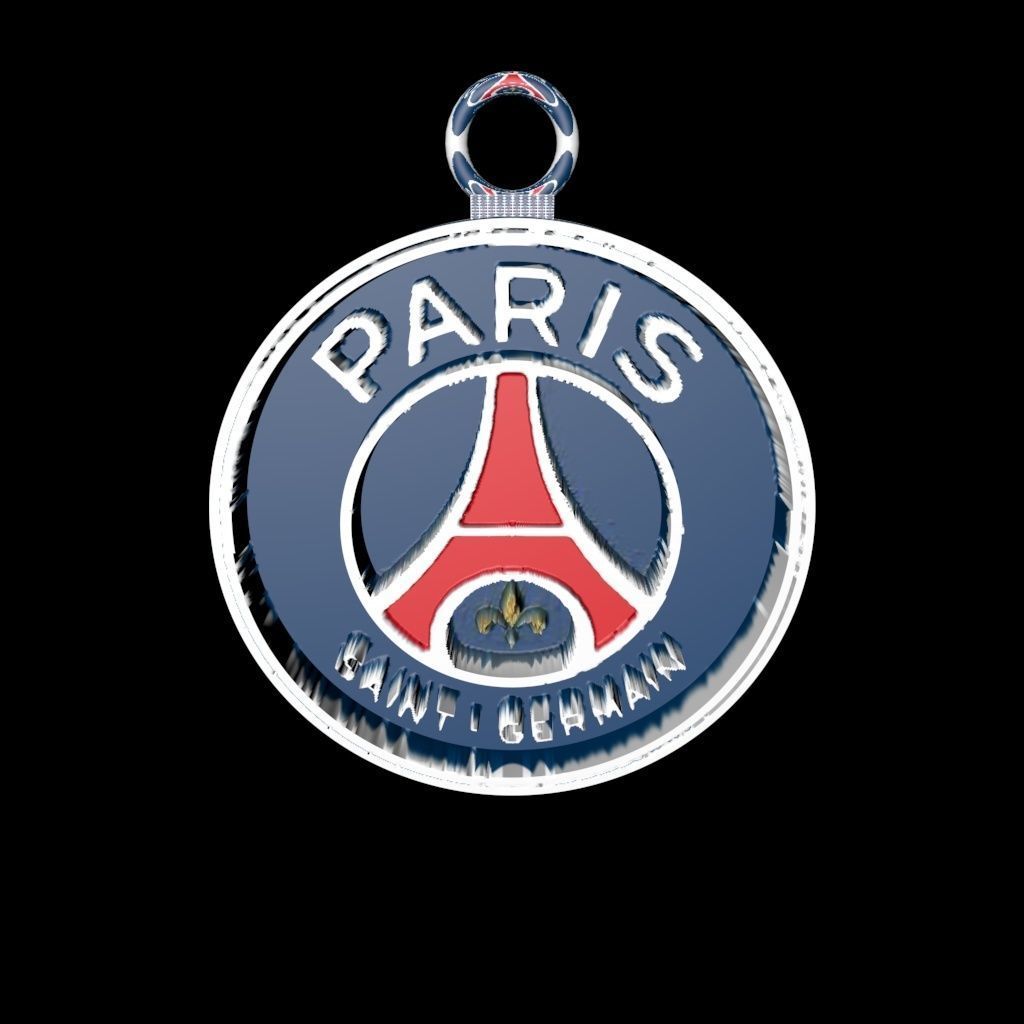 PSG keychain 3D print model_1