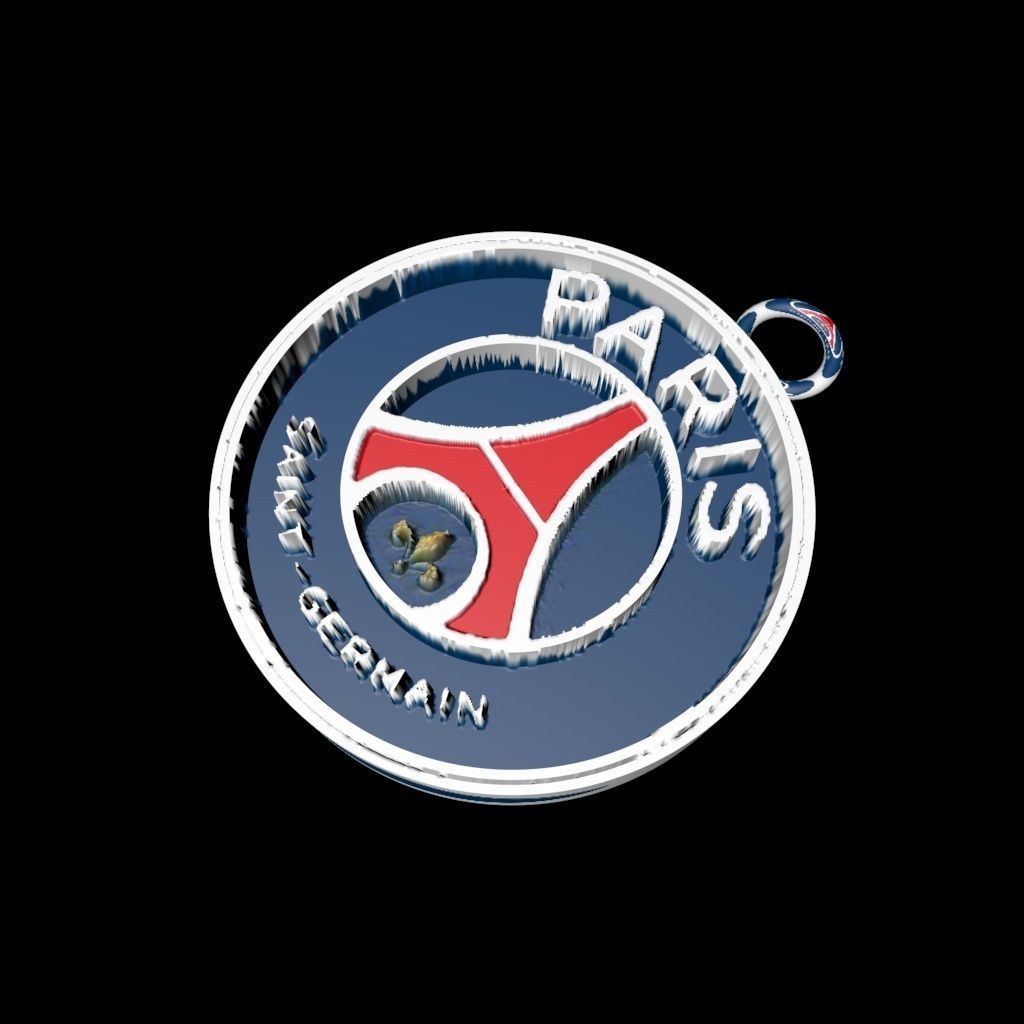 PSG keychain 3D print model_5